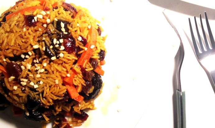 Сладкий плов по‑индийски