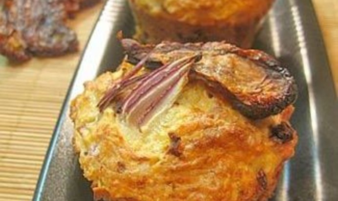 Маффины с сушеными томатами