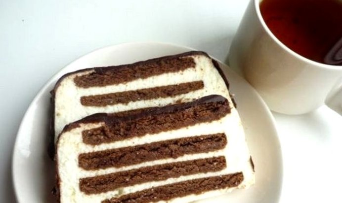 Торт скорый без выпечки