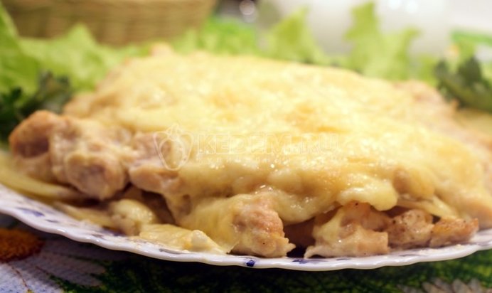 Запеканка картофельная с курицей