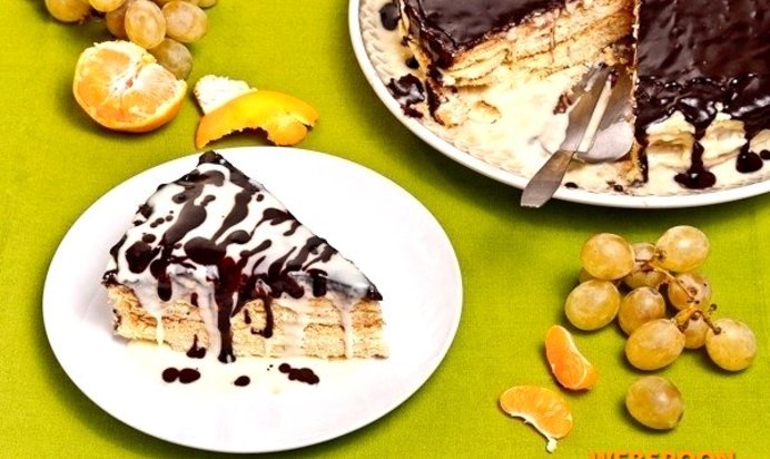 Торт «Наполеон по-королевски»