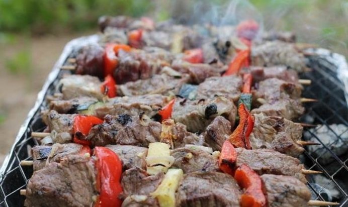 Шашлык из говядины