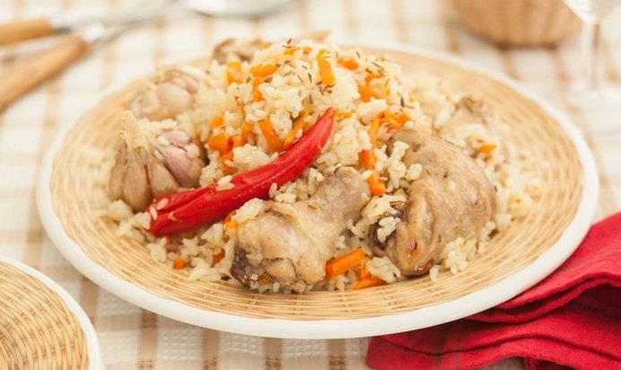 Плов из курицы