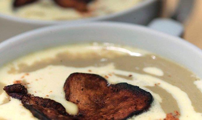 Грибной капучино