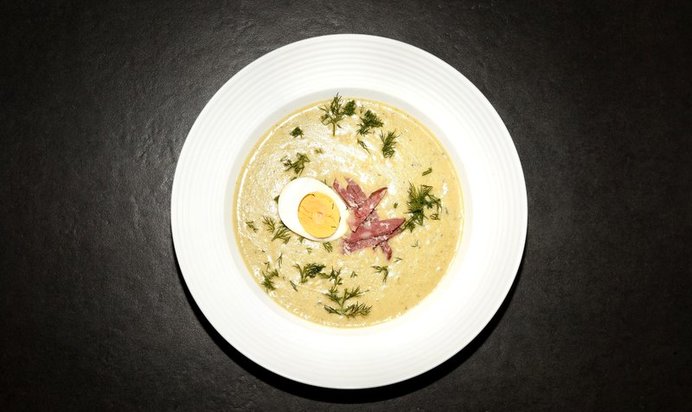 Польский белый борщ