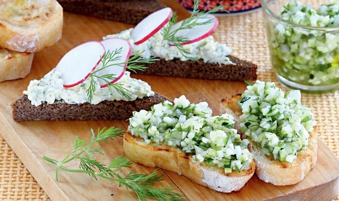 Летние бутерброды