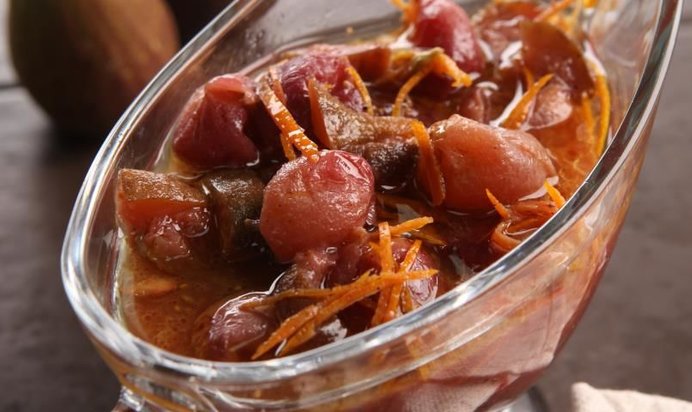 Чатни из инжира и винограда