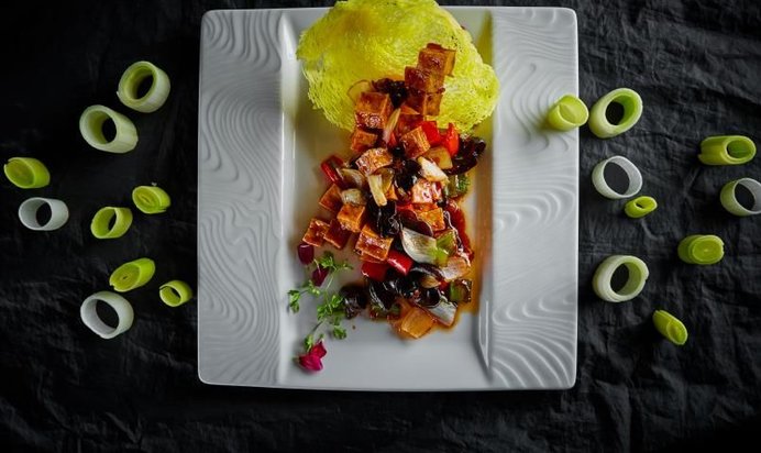 Овощи в кисло-сладком соусе