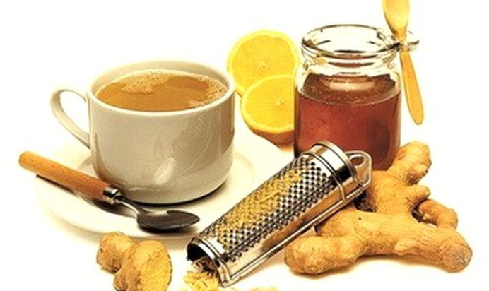 Имбирный чай с медом и черным перцем