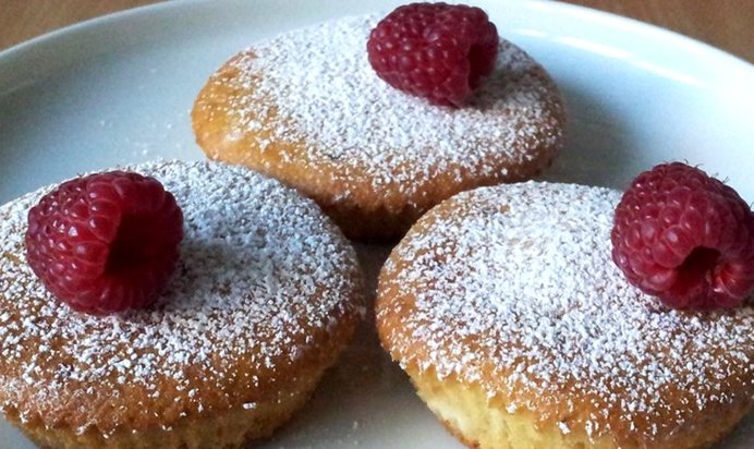 Тесто для маффинов на кефире