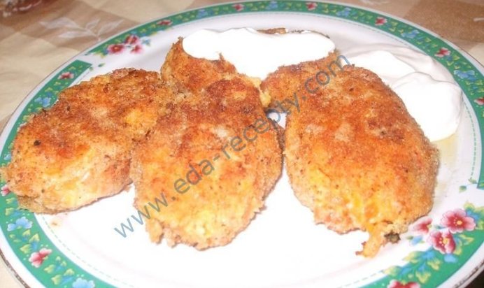 Морковные оладьи