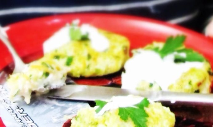 Овощные оладьи