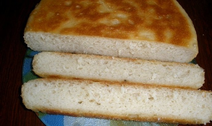 Хлеб на сковороде