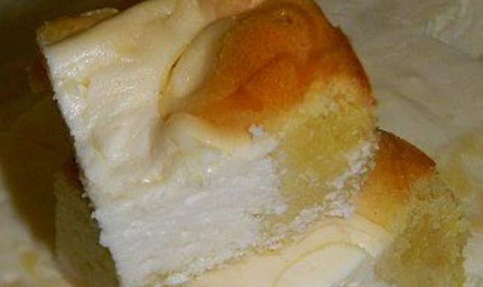 Лимонно-сливочные пирожные