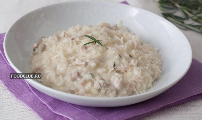 Ризотто с кроликом