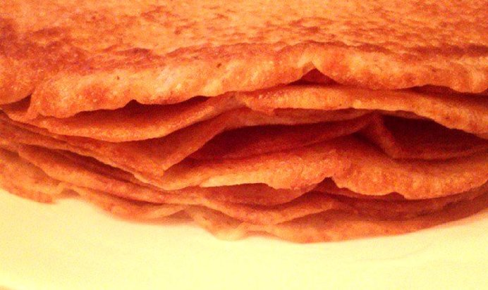 Блинчики из цельзерновой муки