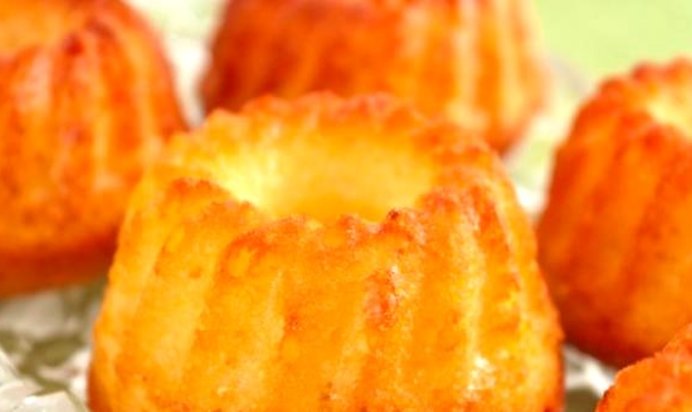 Апельсиновые кексики