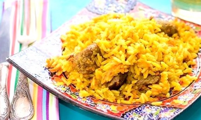 Плов в мультиварке с мясом