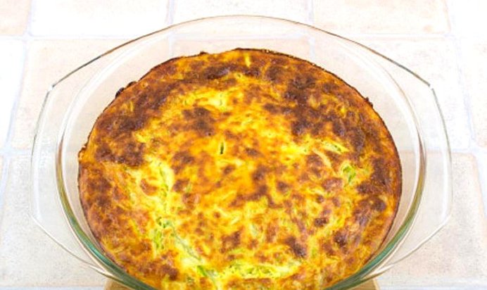 Запеканка из кабачков с сыром