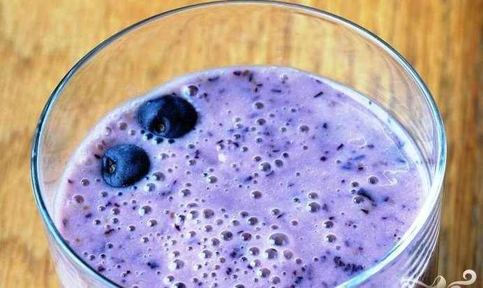 Бананово-черничный Смузи