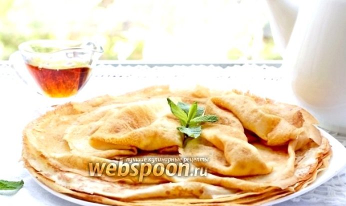 Амарантовые блинчики