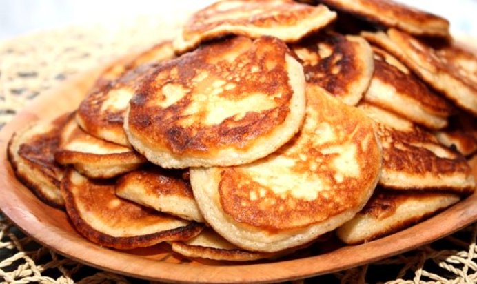 Оладьи без яиц