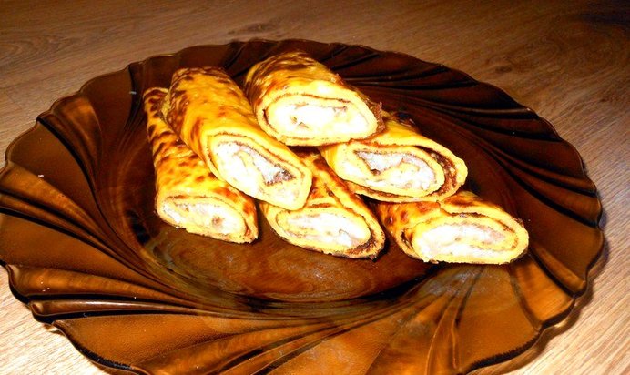 Тыквенные блинчики