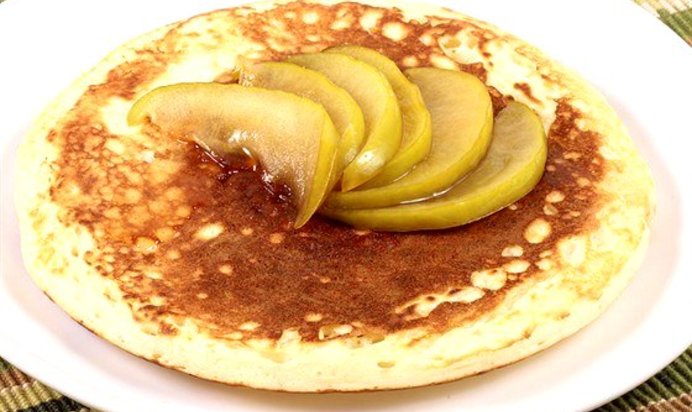 Блинчики с имбирем и корицей без яиц