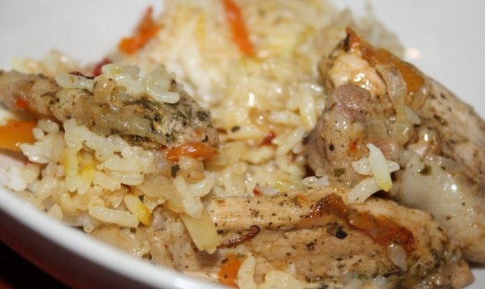 Плов со свининой