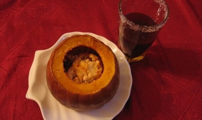 Ризотто из чечевицы