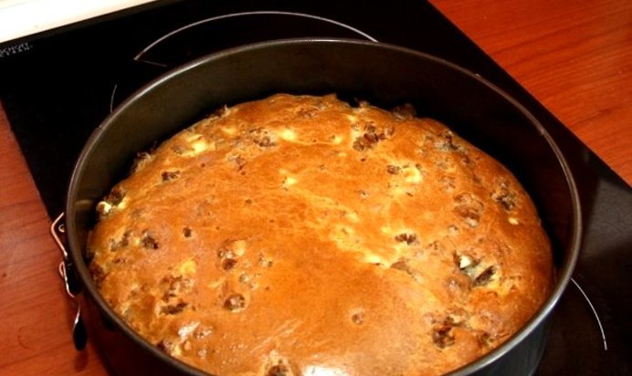 Шарлотка с мясом