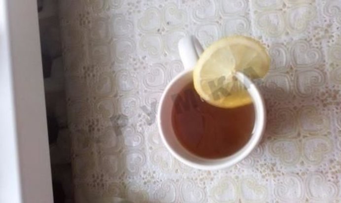 Чай с имбирем лимоном и яблоками