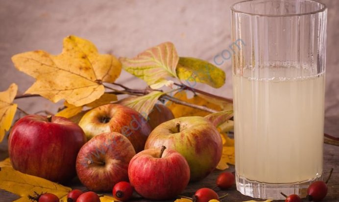 Чай из свежих яблок-дичков