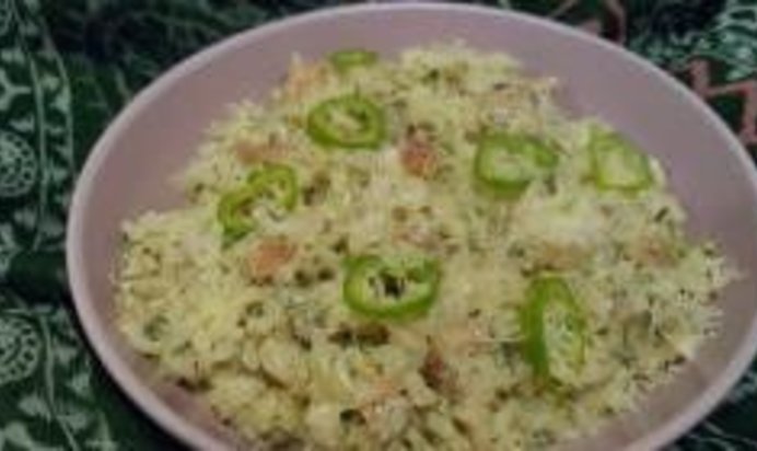 Насыщенное ризотто с морским окунем и сливками