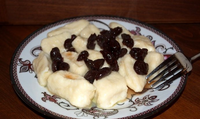 Ленивые вареники для детей