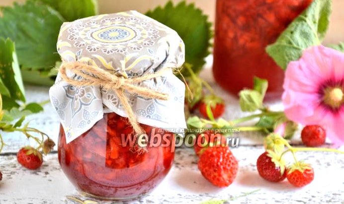 Клубничный джем в хлебопечке