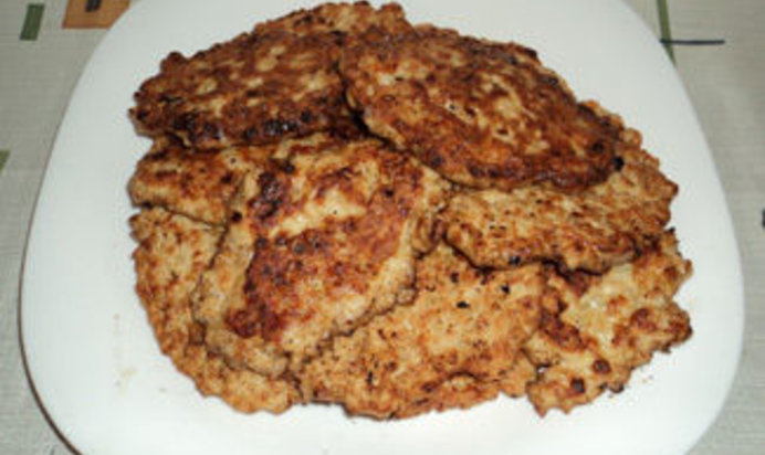 Куриные оладьи