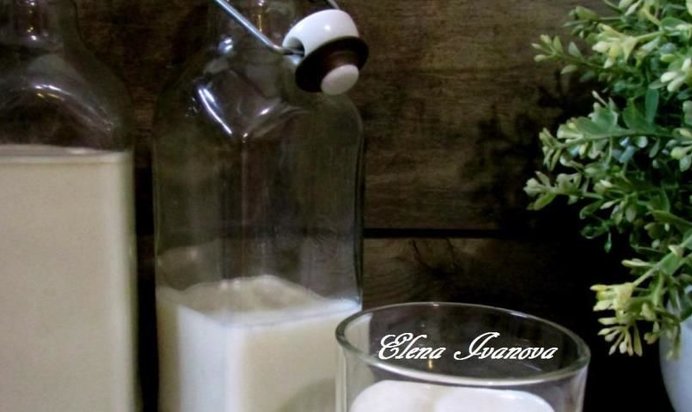 Ягодно-фруктовый смузи на овсяном молоке