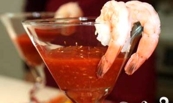 Коктейль из креветок