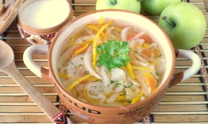 Вегетарианские щи