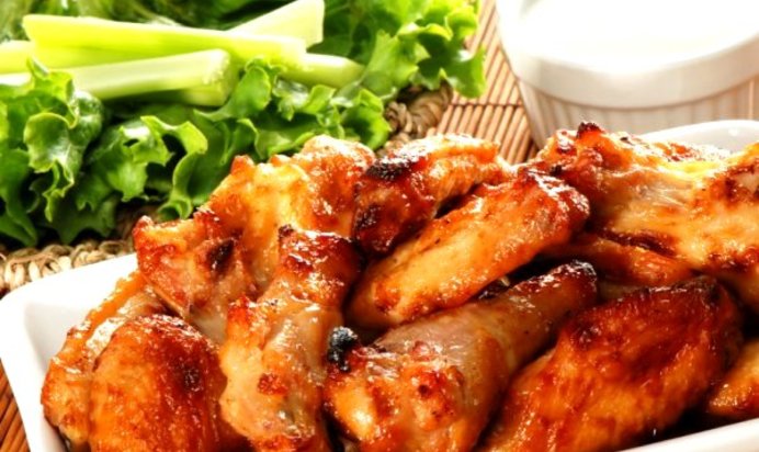 Шашлык из куриных крылышек