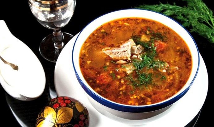 Кислые щи из утки