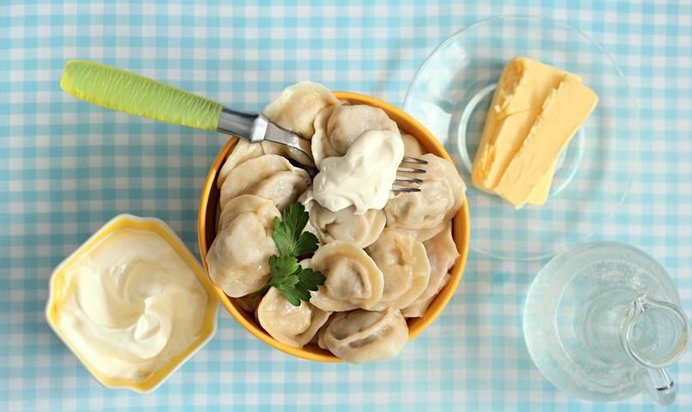 Пельмени с сочным фаршем