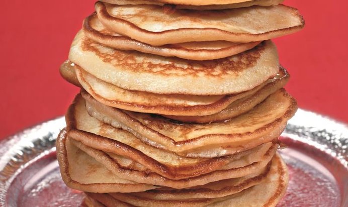 Оладьи с медовым маслом