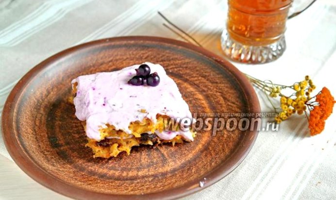 Диетический морковный торт