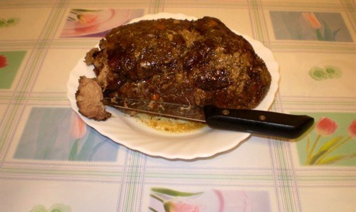 Буженина из свиной шеи