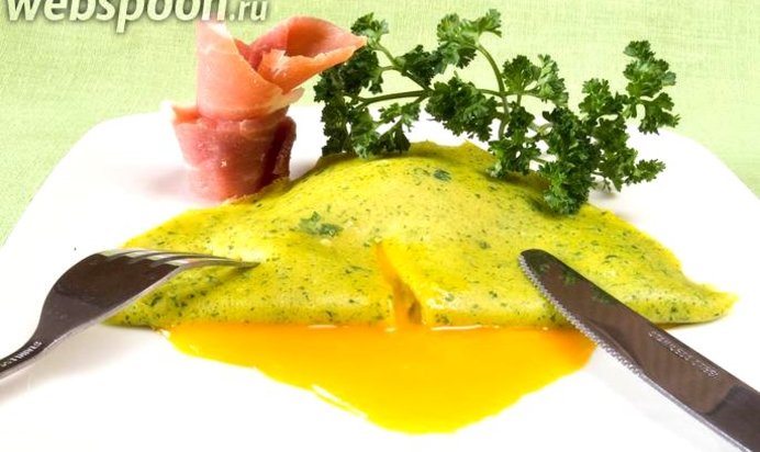 Блинчики со шпинатом по-липецки