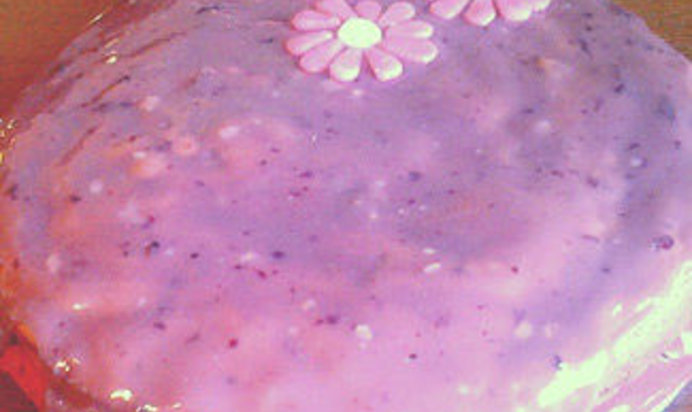 Черносмородиновый торт