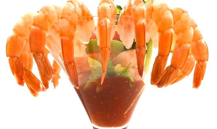 Коктейль из креветок