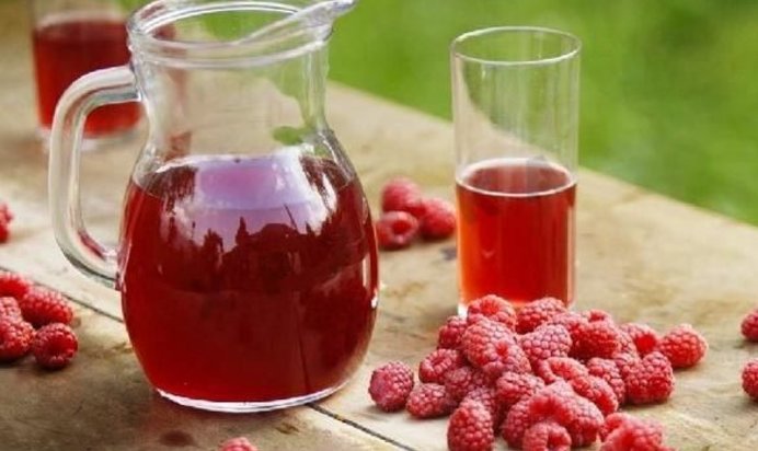 Малиновый сироп на зиму